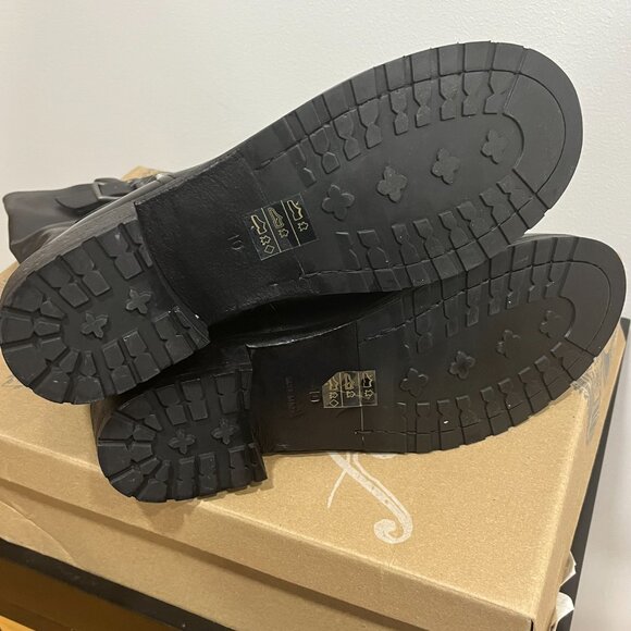 Free People - Ride or Die Engineer Boot - Black - NIB - Women's US 10 - Picture 7 of 7